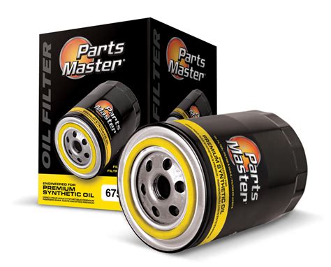 Parts Master Oil Filter Catalog
