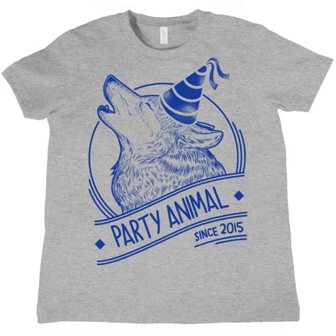 Party Animal Tee Shirts: Express Your Wild Side!