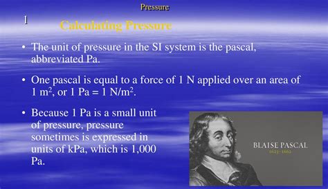 Pascal: Unveiling the Fundamental Unit of Pressure