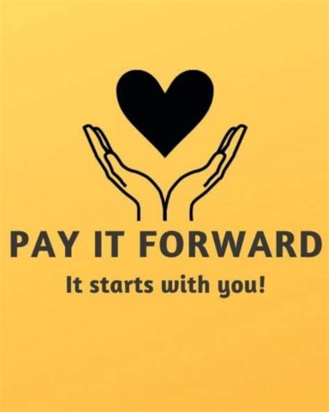 Pass It Up: The Power of Paying It Forward