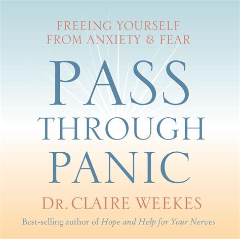 Pass Through Panic Freeing Yourself From Anxiety and Fear