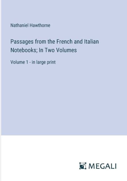 Passages from the French and Italian Notebooks Webster s English Thesaurus Edition Reader