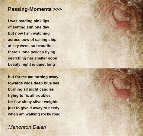 Passing Moments PDF