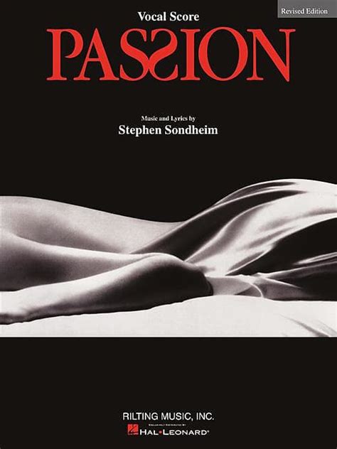 Passion Revised Edition Vocal Score Doc