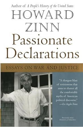 Passionate Declarations Essays on War and Justice PDF