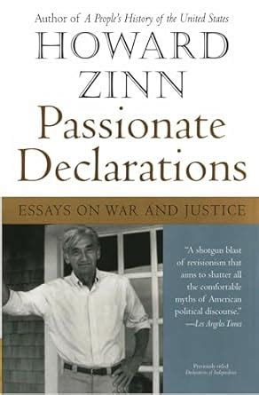 Passionate Declarations Essays on War and Justice PDF