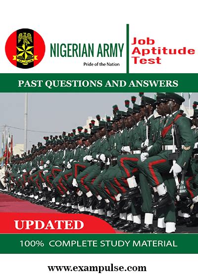 Past Questions And Answers For Nigerian Army PDF