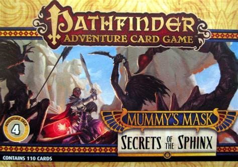 Pathfinder Adventure Card Game Mummy s Mask Adventure Deck 4 Secrets of the Sphinx PDF