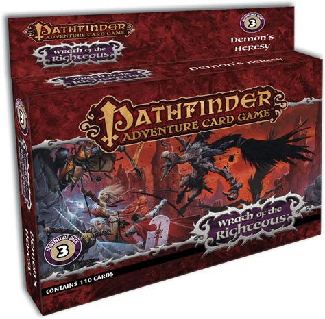 Pathfinder Adventure Card Game Wrath of the Righteous Adventure Deck 3 Demon s Heresy Epub