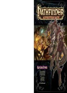 Pathfinder Adventure Path: Carrion Crown Part 3 - Ebook Doc