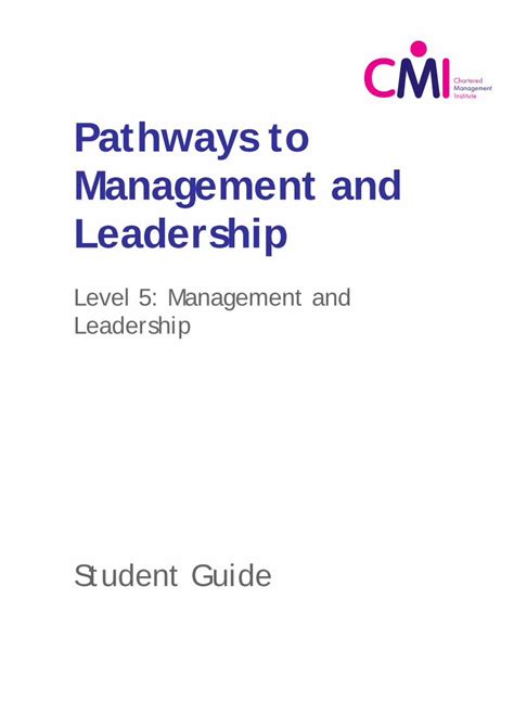 Pathways to Management and Leadership   bradrc Ebook Reader
