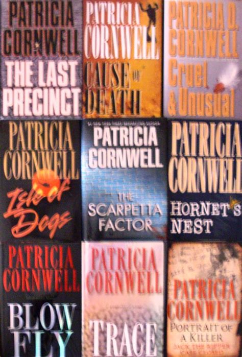 Patricia Cornwell Collection Set of Five Books Cruel and UnusualPoint of OriginThe Last Precinct Blow Fly Trace Kay Scarpetta series Reader