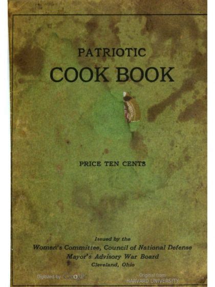 Patriotic Cook Book PDF