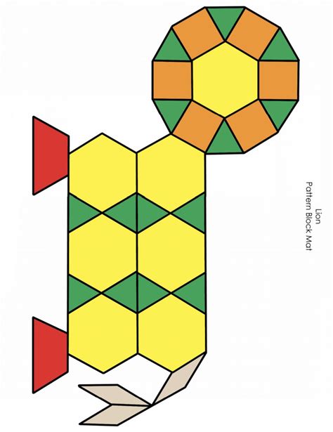 Pattern Block Templates Free