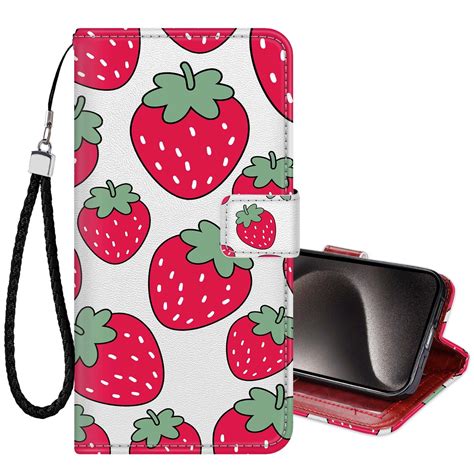 Pattern Magnetic Leather Strawberry Striped PDF