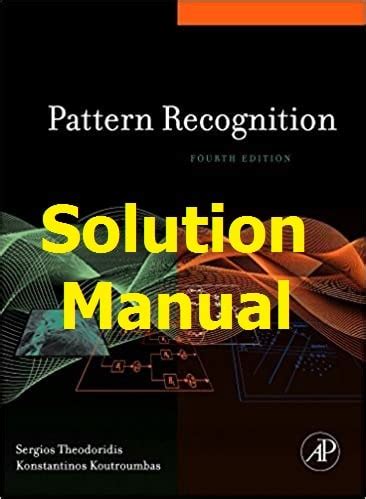 Pattern Recognition Theodoridis Solution Manual PDF