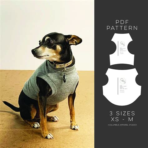 Pattern for Dog T-Shirt: Unleash Your Creative Side