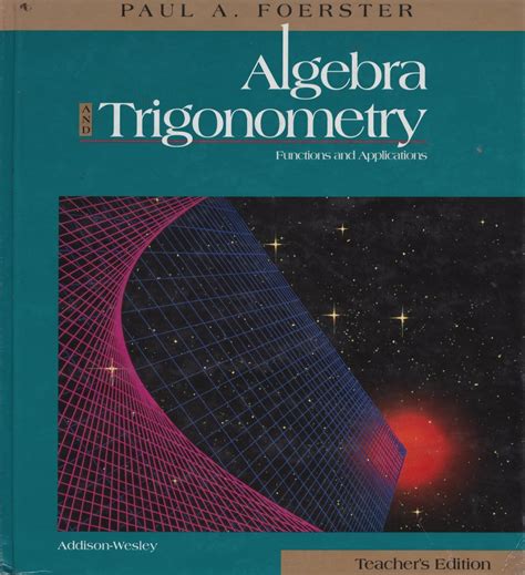 Paul Foerster Algebra And Trigonometry Answers Doc