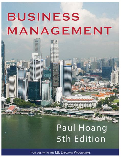 Paul Hoang Ib Business And Management Answer Doc