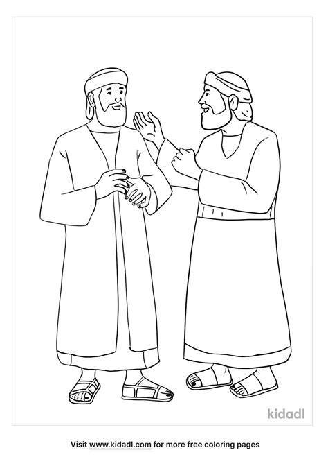 Paul and barnabas coloring sheets for kids Ebook Doc