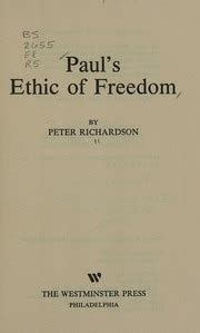 Paul s ethic of freedom PDF