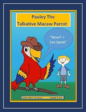 Pauley The Talkative Macaw Parrot