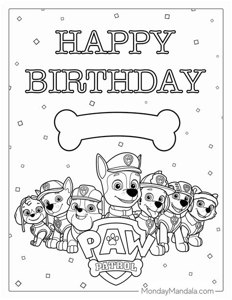 Paw Patrol Printables Free