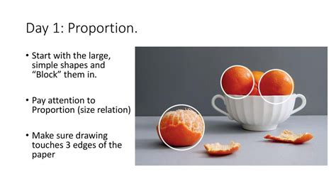 Pay attention to proportions: