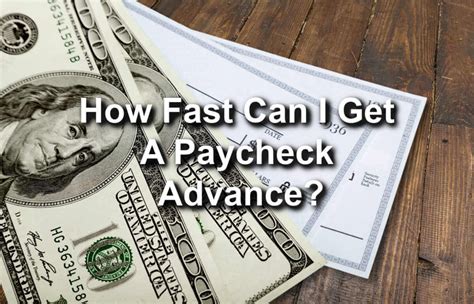 Paycheck Advance Near Me: Your Fast Financial Fix