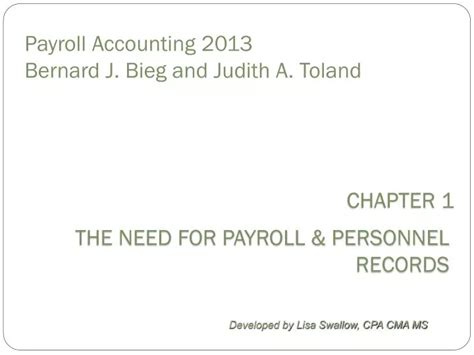 Payroll Accounting Bieg Toland Answer Key 2013 PDF