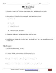 Pbs Evolution Extinction Answers For PDF