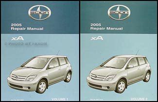 Pdf 2005 Scion Xa Service Manual Get User Ebook Reader