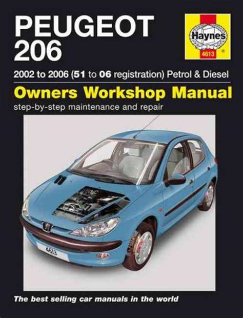 Pdf Book Of Peugeot 206 Haynes Manual Ebook Kindle Editon