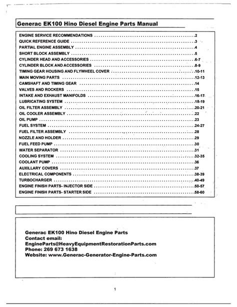 Pdf Ebook free pdf service manual hino ek100 engine page 10 pdfoo PDF