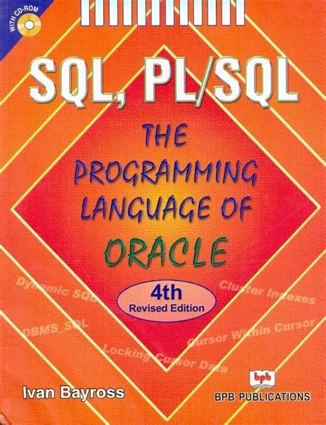 Pdf File For Sql Pl Sql Programming Language Of Oracle Ebook By Ivan Bayross Ebook Kindle Editon