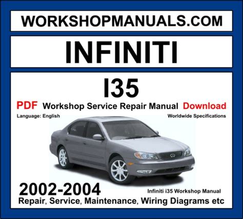 Pdf Manual 2002 Infiniti I35 Owners Manual Free  Ebook Epub