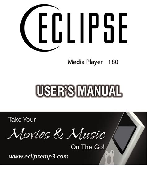 Pdf Manual Eclipse Mp3 Player Problems Ebook Reader
