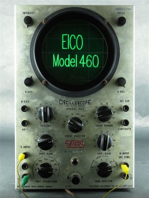 Pdf Manual Eico 460 Oscilloscope Ebook Epub