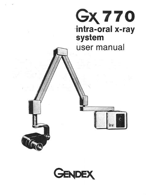 Pdf Manual Gendex 770 Manual Ebook PDF