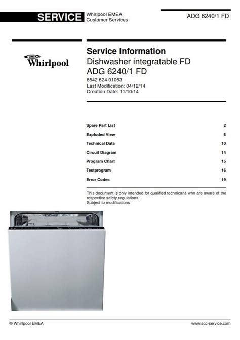 Pdf Manual Whirlpool Dishwasher Repair Manual Ebook Epub