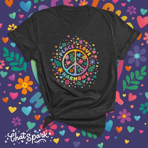 Peace and Love T-Shirts: A Symbol of Harmony and Unity