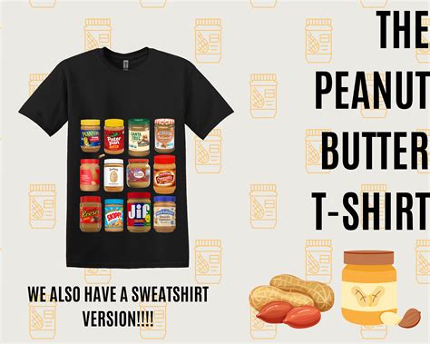 Peanut Butter T-Shirt: A Culinary Canvas for Creative Expression