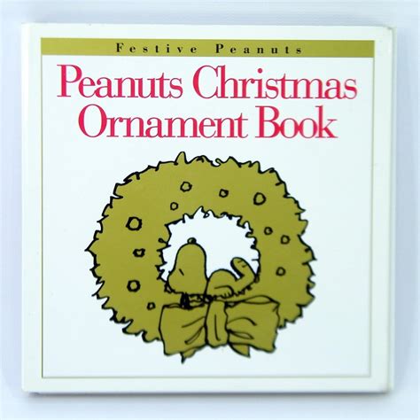 Peanuts Christmas Ornament Book Peanuts Sidelines Reader