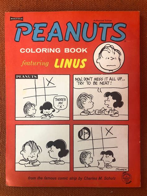 Peanuts Coloring Book Featuring Linus PDF