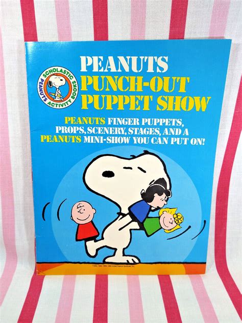 Peanuts Punch-Out Puppet Show Doc