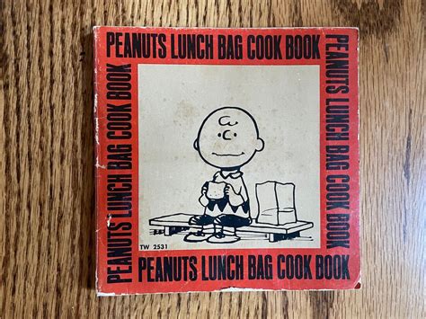 Peanuts lunch bag cook book Doc