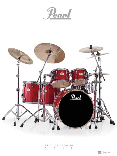 Pearl Drums Catalog 2012