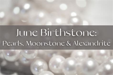 Pearls and Moonstone: