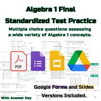 Pearson Algebra 1 Standardized Test Prep Answers Ebook Doc