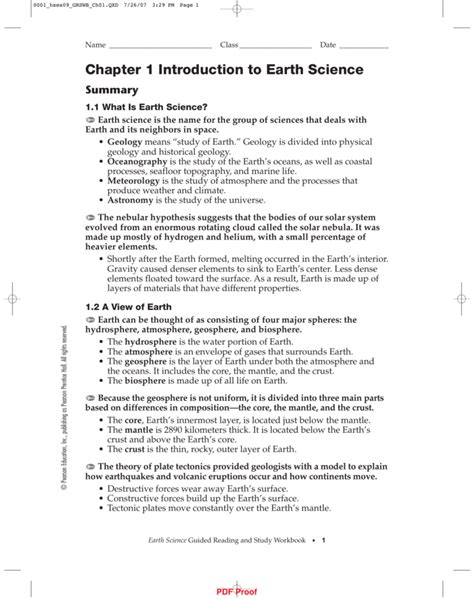 Pearson Education Answer Key Science Term Review Reader